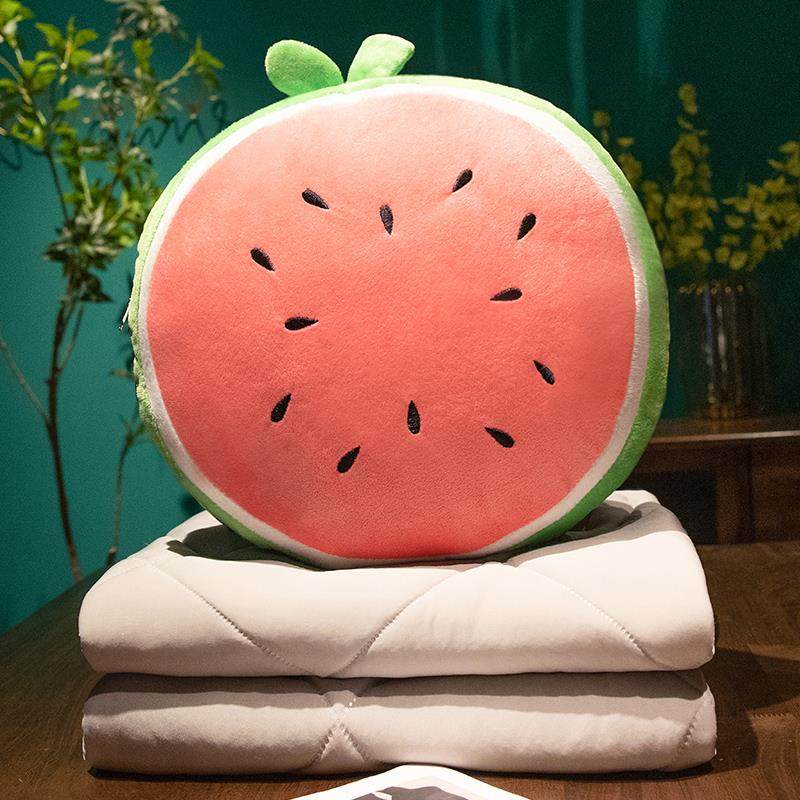 高档抱枕子两用车载毯子二室合一汽车靠枕公午睡枕头女生办睡觉被