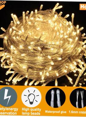 LED light string Christmas party decorations LED lights 10M