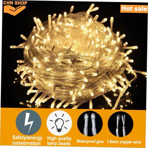 LED light string Christmas party decorations LED lights 10M