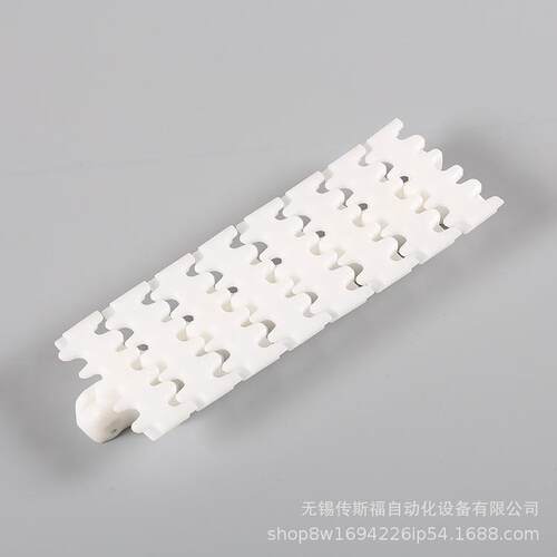 63圆齿齿形链 柔性齿形板传输机链板POM塑料链板自动化输送设备链
