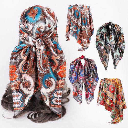 Square scarves women scarves ethnic style shawls方巾女士丝巾