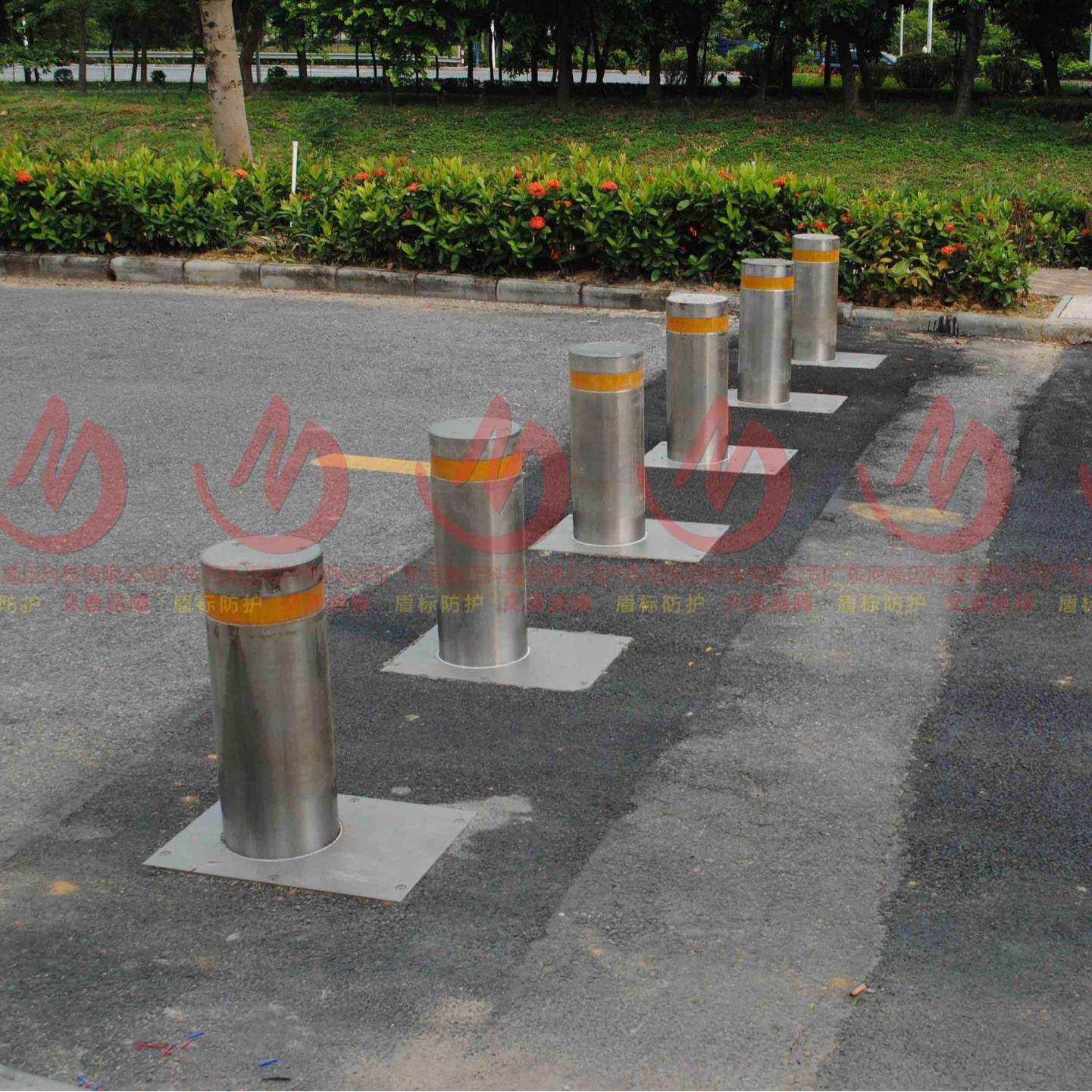 升降路桩自动升降路桩液压自动升降不锈钢拦车路桩自动升降器