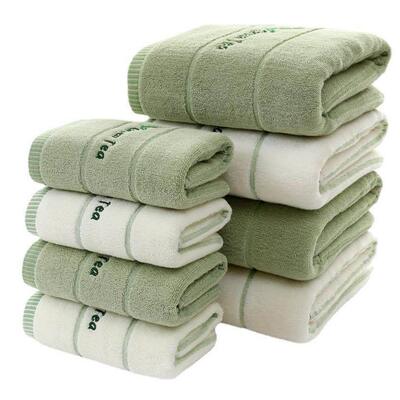 Egyptian Cotton Towel Set Bath Towel And Face Towel Can Sing