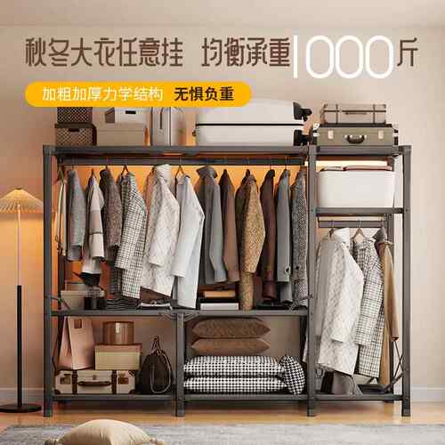 卧室简易柜免衣叠安装折家用组装柜390子出租房济型结实经耐用布