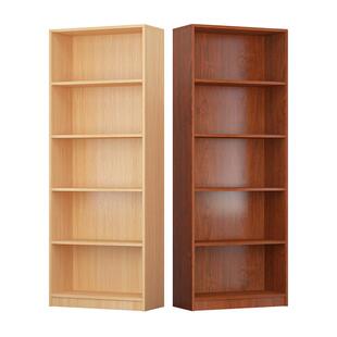 a4简易书架置物架书橱柜学生收纳柜落地简约文件柜实木储物柜新品