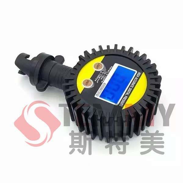 气模冲锋舟橡皮艇桨板皮划艇浪板压力测试表数显气压表