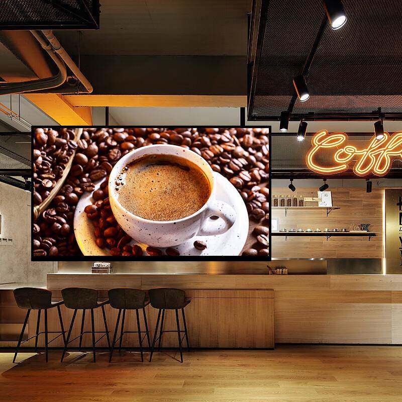 壁挂广告机宣传广告屏超窄超薄款多尺寸选择奶茶店商铺广告宣传利