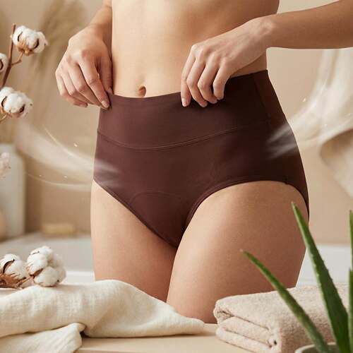 High-Waist Breathable Underwear - Comfortable, breathable, a