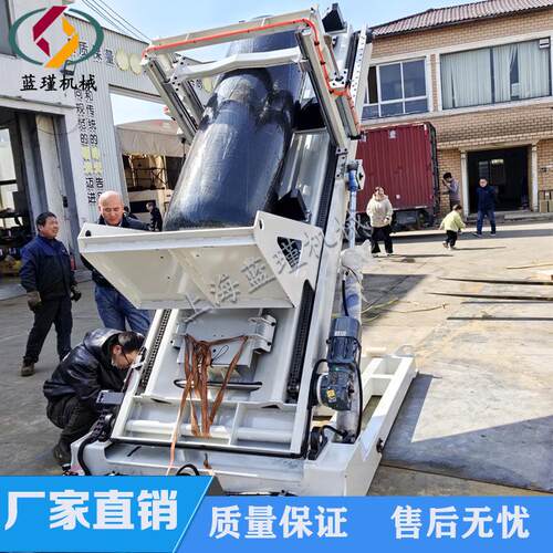 自动钢卷翻包机90度机械翻转机钢带翻料机碳纤维储氢罐翻转机