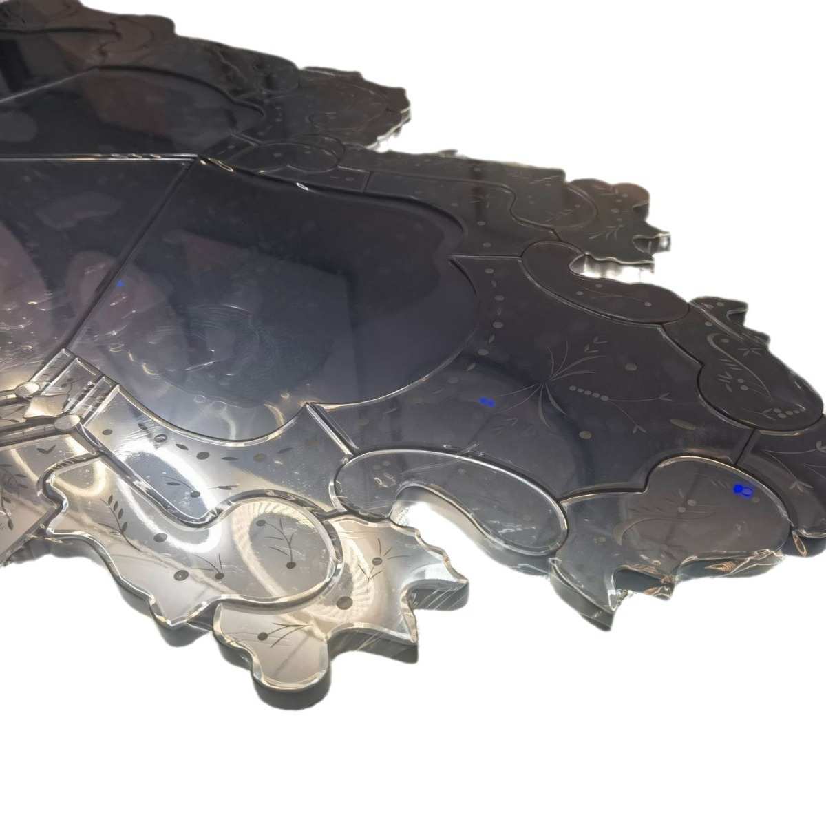 威尼斯手工酒店镜花镜欧式镜创意浴室装饰雕全身客厅镜背景墙高端