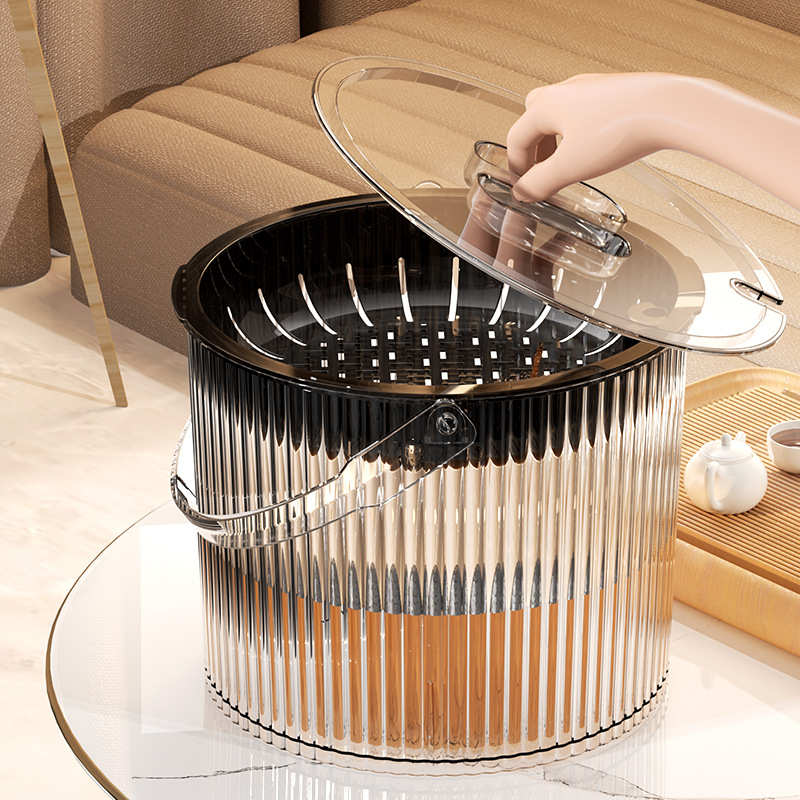 茶桶茶渣桶垃圾分离过滤排水桶茶台废水桶功夫茶具配件茶道茶水桶