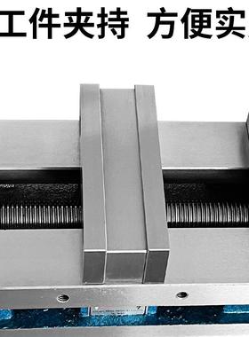 丰重型口铣床双开口虎钳6寸角固式虎机钳精密平钳铨用双向ACI台虎