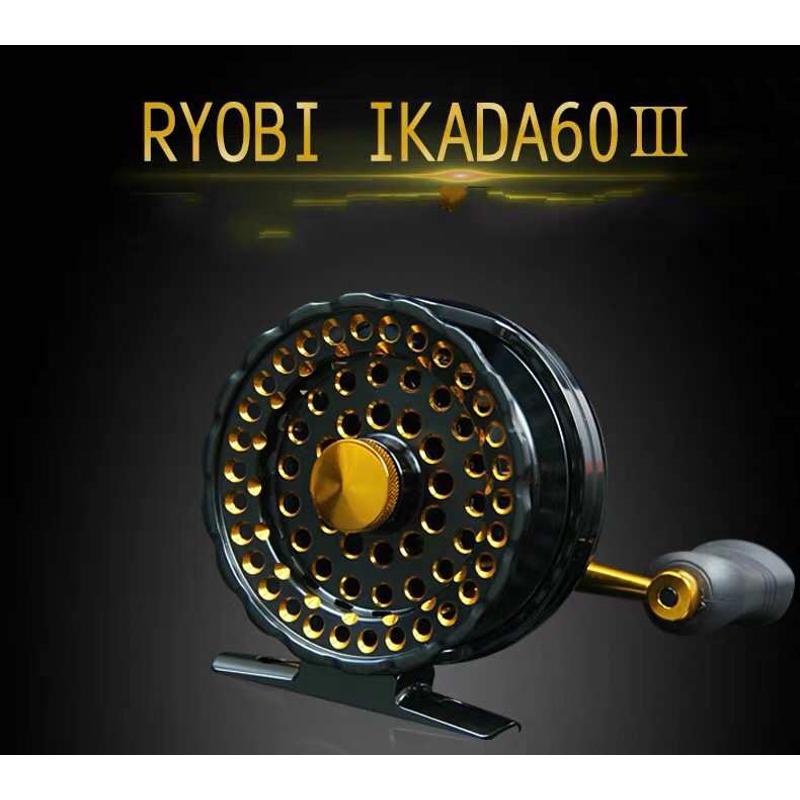利优比RYOBI伊卡达IKADAIII 筏60筏轮微铅筏钓轮无泄力左右手通用