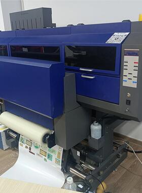 常用水晶贴UV打印机AB膜面动卷对QC-650卷自模式幅水晶贴膜卷材UV