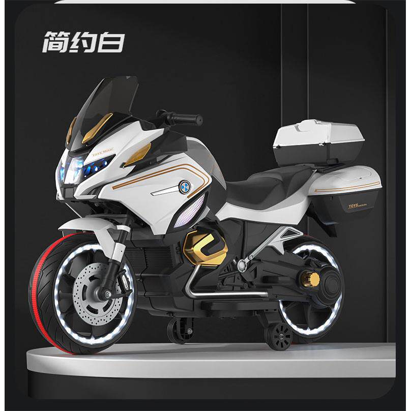 正品儿电控动摩托人车带遥三童轮车宝宝可坐男女孩玩具车小孩电瓶