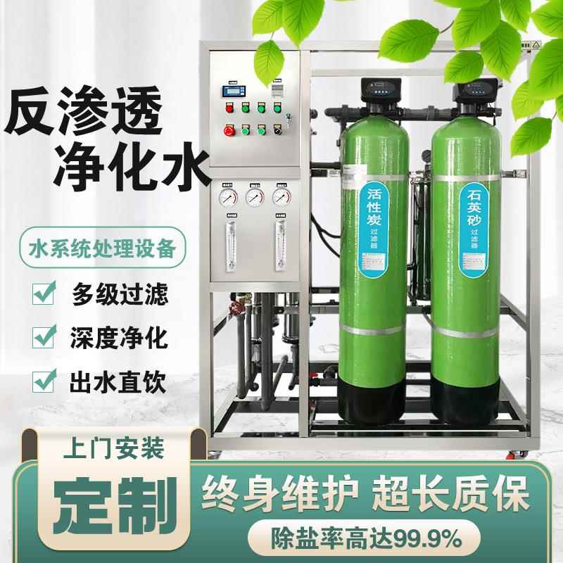实验室超纯水反渗透设备工业纯水纯净水设备EDI模块水处理设备