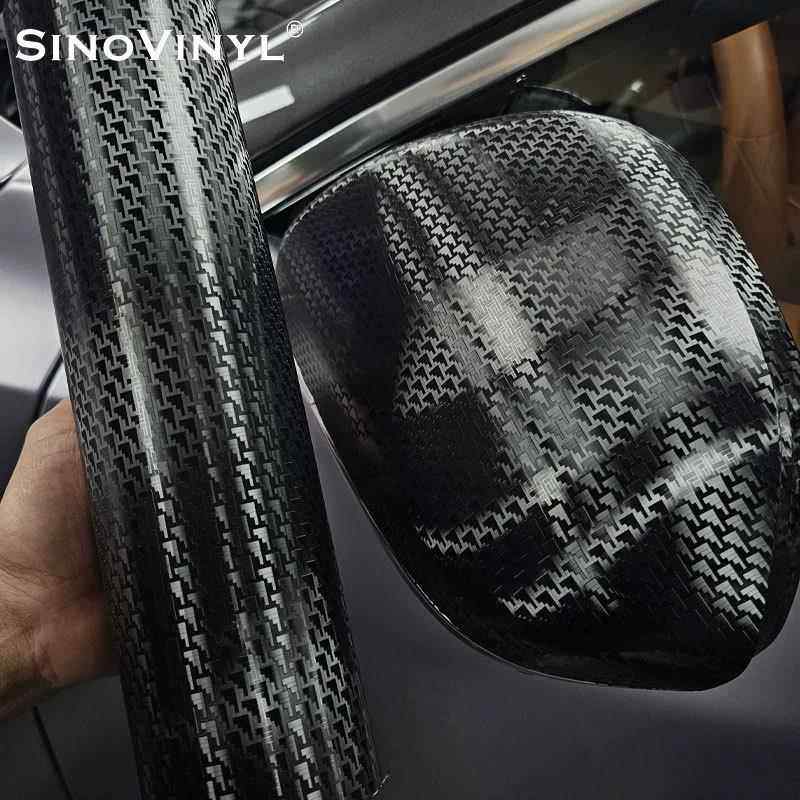 卡莱克机械碳纤汽车改色膜内饰装饰贴纸全车贴膜电脑背膜保护膜