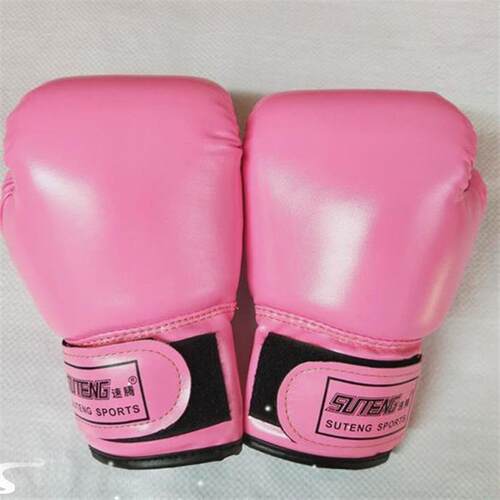 1 Pair Kids Boxing Gloves Training Sparring Gym Mitts