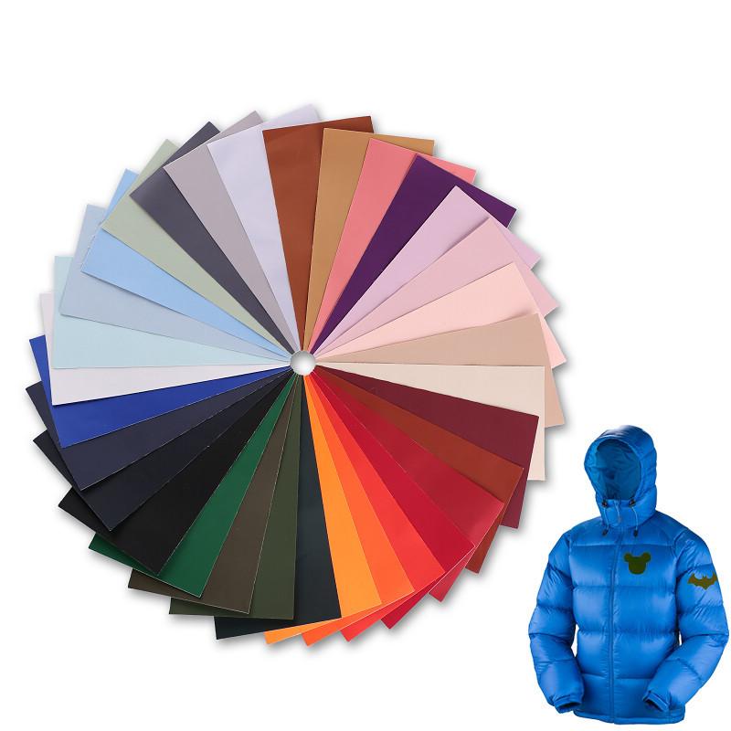 羽绒服冲锋衣破洞补丁补丁织唛