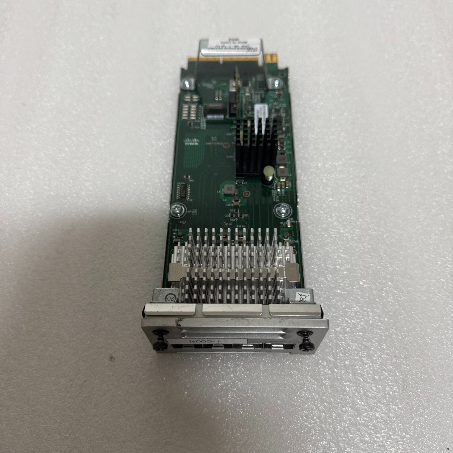 思科Cisco C3850-NM-2-10G 2口万兆2口千