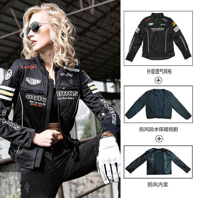 正品采购产品Uglybros车摩托车骑行夹克防摔夹克全赛春年，，秋夏