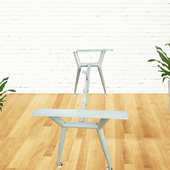 厂家批发桌腿支架金属桌架 办公桌茶几吧台支撑架 铁艺餐桌脚底座