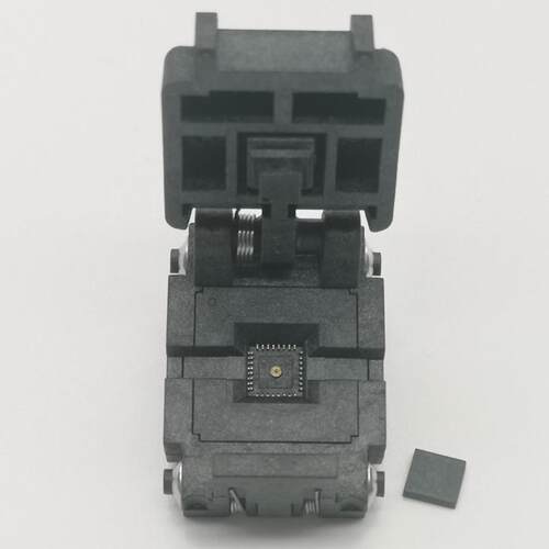 原装进口PLASTRONCS 32QN50S15050/QFN32 5×5 0.5间距测试烧录座