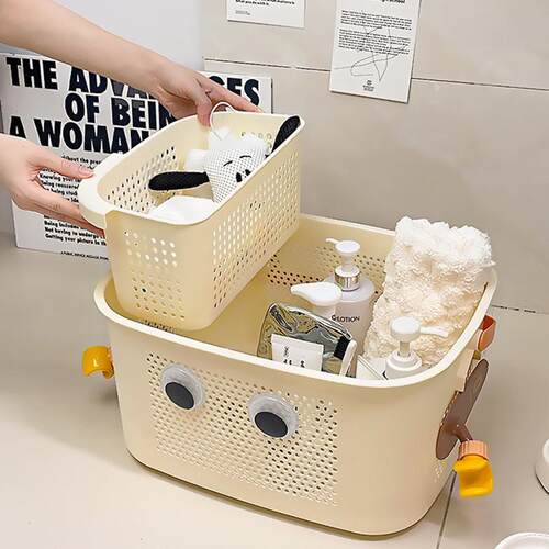 【严选臻品】干湿分离洗澡篮手提学生宿舍澡堂提篮放衣服2026新款