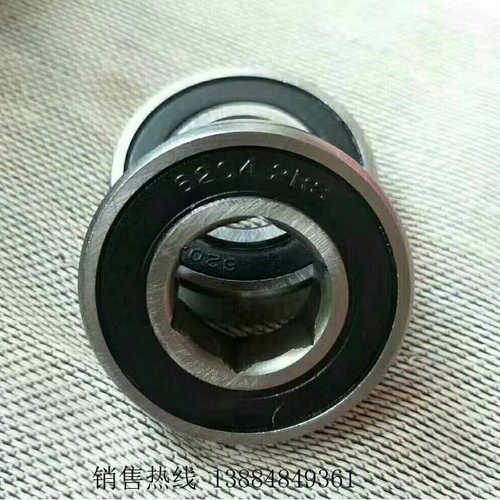 播种机农机配件四方孔六方孔内六角四角轴承 6004 6204 6205 6206