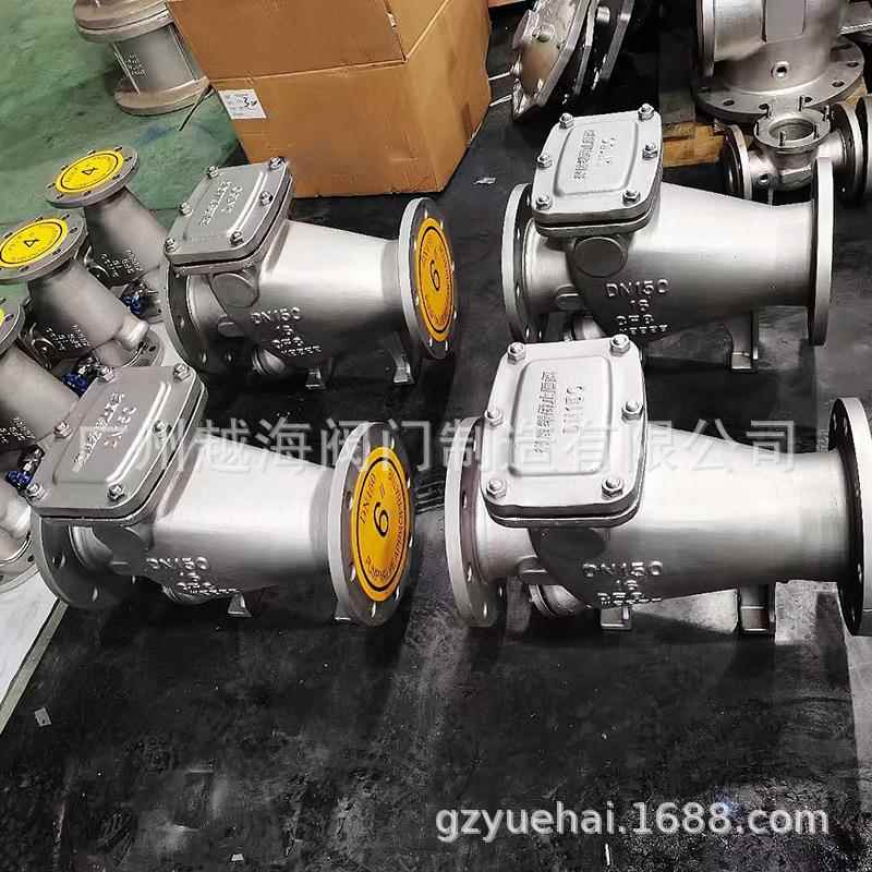阀门不锈钢304/316微阻缓闭止回阀HH44X-16P/25/40法兰旋启式