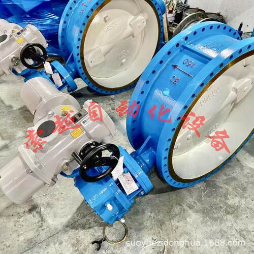 电动属法兰蝶阀D934H-1C-DN1金506安装索越方便 密封可靠 碳钢材