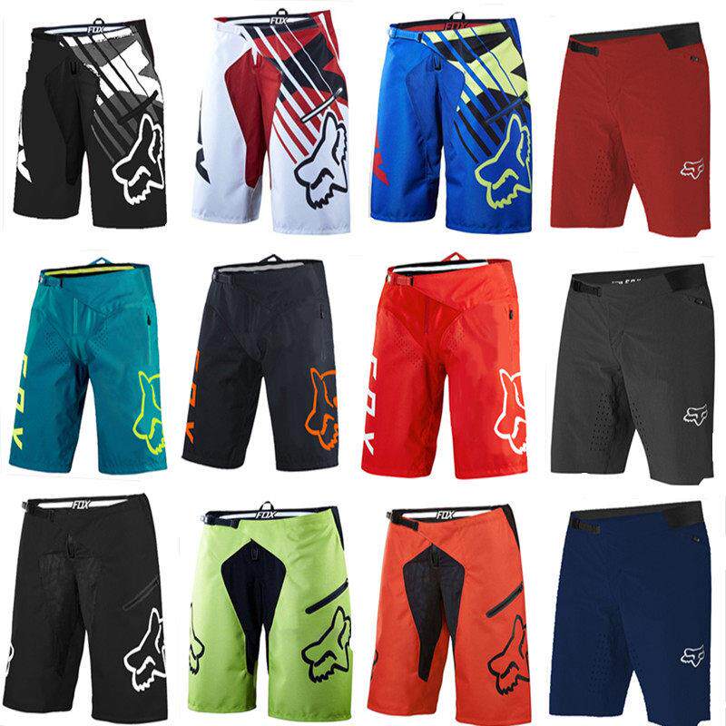 新款越野摩托车服速降服山地自行车户外骑行夏季短裤男速干透气