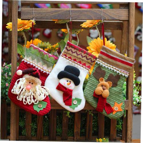 christmas decoration tree Christmas stocking gift bag圣诞袜