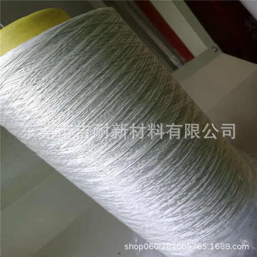 现货批发白色耐高温阻燃缝纫线 高硅氧纤维导油绳
