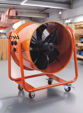 裕亚移动式风机YWF6D-910  风力大样式美观 适合工厂车间通风换气