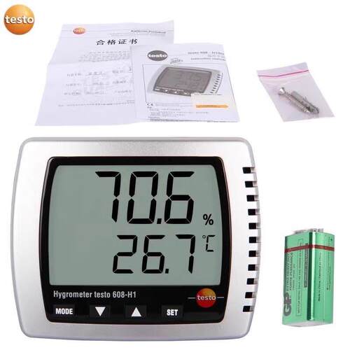 德图testo608-H1/H2数字温湿度计德图622/623/625/610温湿度仪