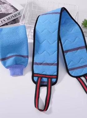 特粗砂搓澡巾加长加厚搓背条500d擦背巾搓后背强力磨砂搓灰搓泥