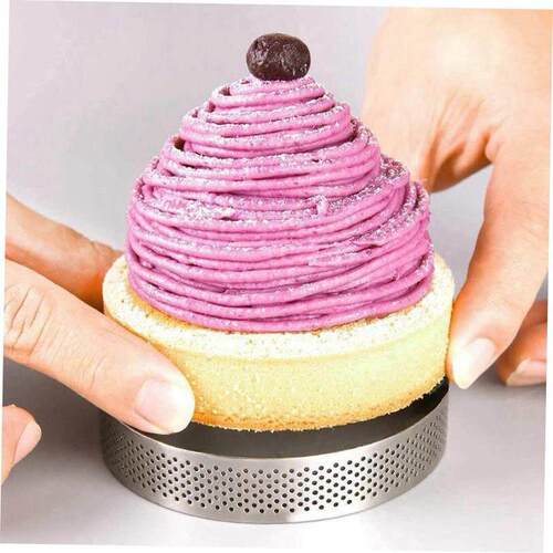 Tart Ring Cake Mousse Cookies Pastry Circle Cutter Pie Mold