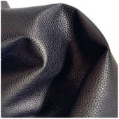 新款 牛纤皮可压印LOGO有grs证成卷荔枝纹再生皮革 厂价现货供应