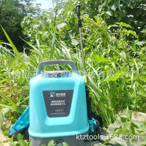 盛世源林3WBD-10背负式锂电喷雾器降温园林浇菜充电喷水壶大容量