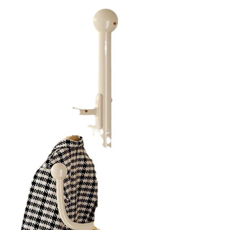 晾衣架落地立式家用卧室阳台凉晒挂衣服架篮子室内单杆置物衣帽架