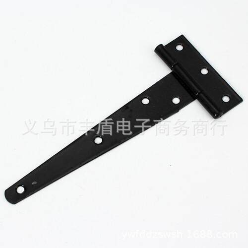 T型铰炼 T型铰炼 三角型铰炼 开 槽轴承门 门窗配件 黑漆 2寸-12