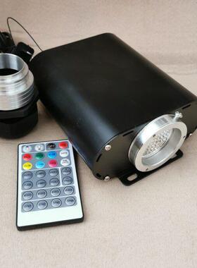 LED30W七彩带遥控满天星光纤光源器 RGBW声控星空顶迷你机厂家批