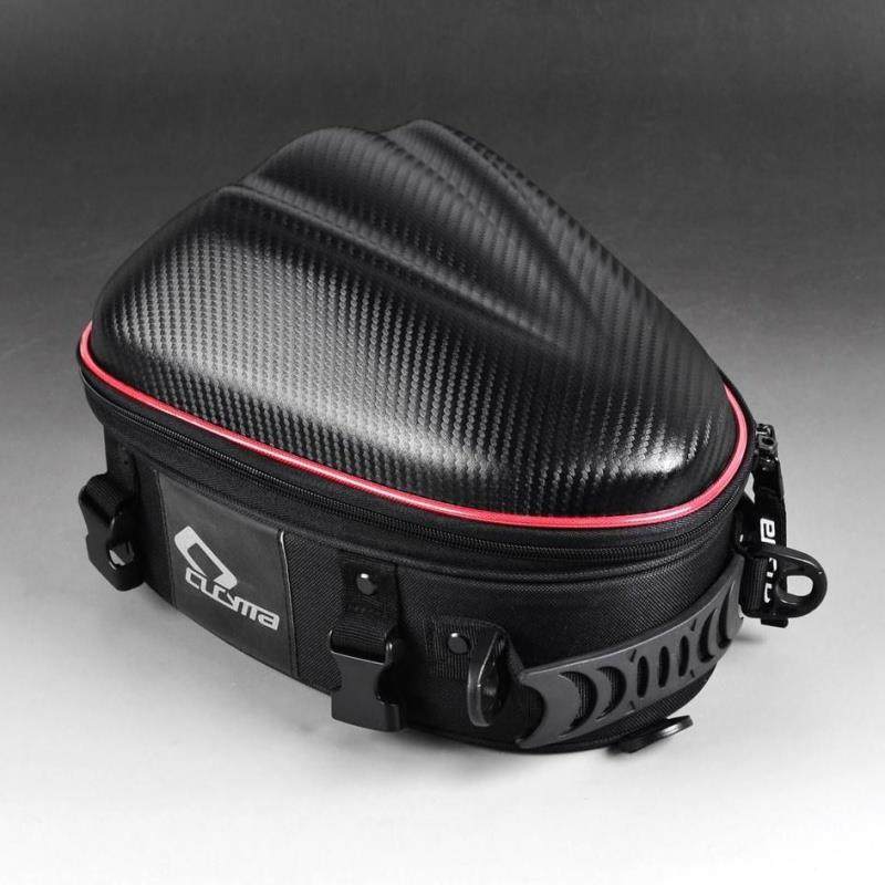 摩托车硬壳后座尾袋背包防水斜挎包多功能轻便小骑手包