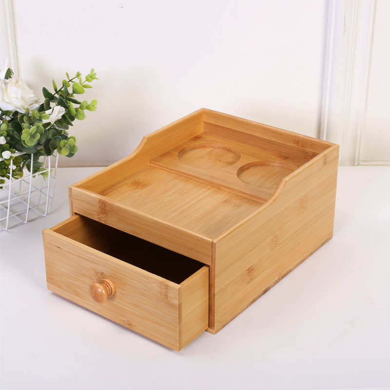 酒店洗漱品收纳盒牙具盒楠竹民宿客栈用品置物盒洗漱用品整理盒