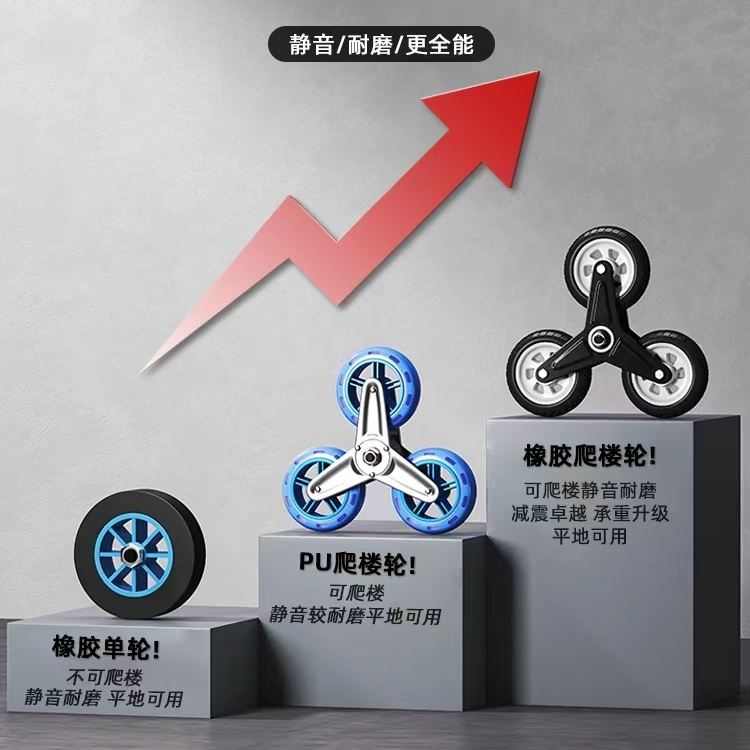 爬楼梯爬楼机搬运车上下楼手拉车折叠便携推车拉货家用非电动批发