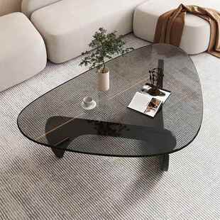玻茶几小户型客厅家用现代约轻奢20简25新野款口勇创69819115璃意