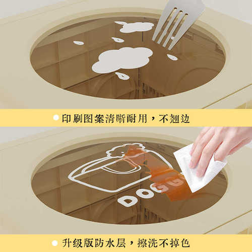 家用多层折叠收纳柜大容量储物简约收纳箱卧室客厅杂物整理置物架