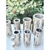 联轴器含螺丝 不锈钢变径转换连接头搅拌机 304不锈钢轴套 联轴器