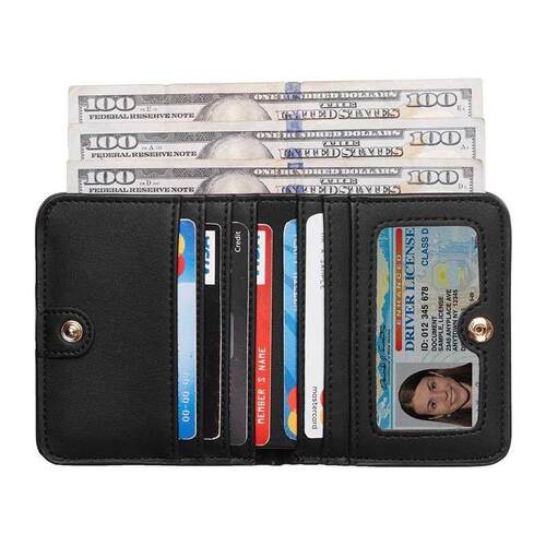 Wallet for Women RFID Blocking Small Compact Bifold Leather